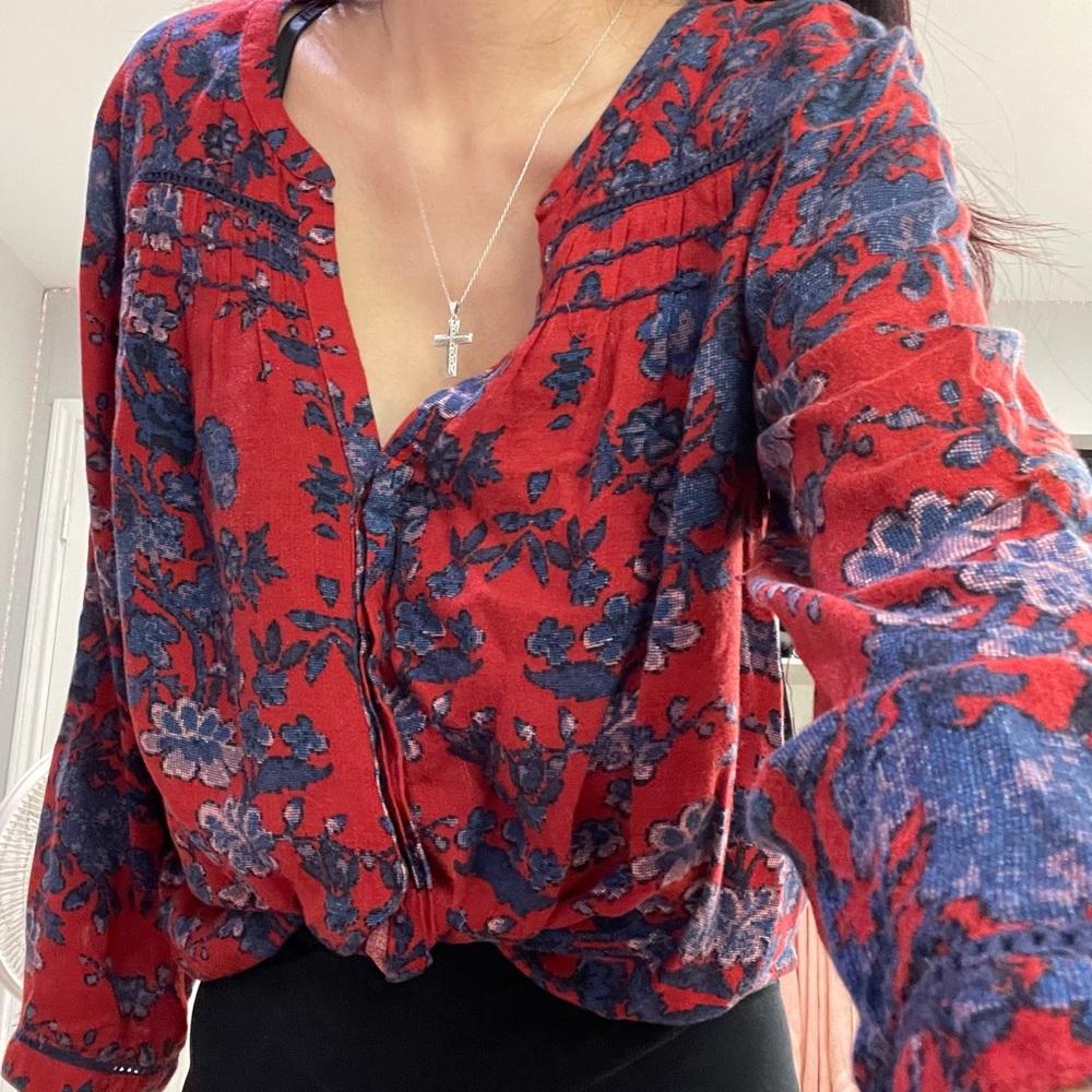 lucky brand blouse